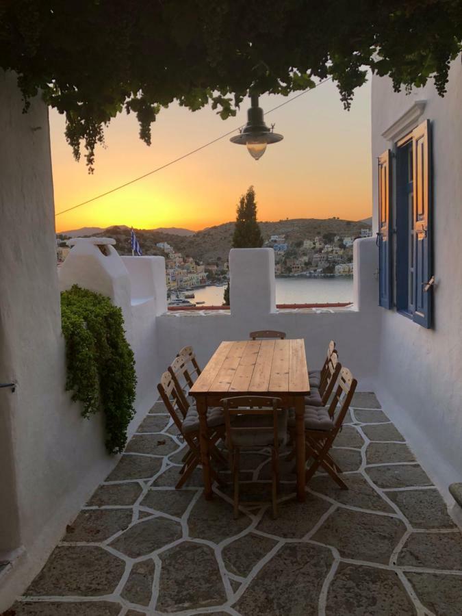 Plesner House, Symi Greece Villa Exterior foto